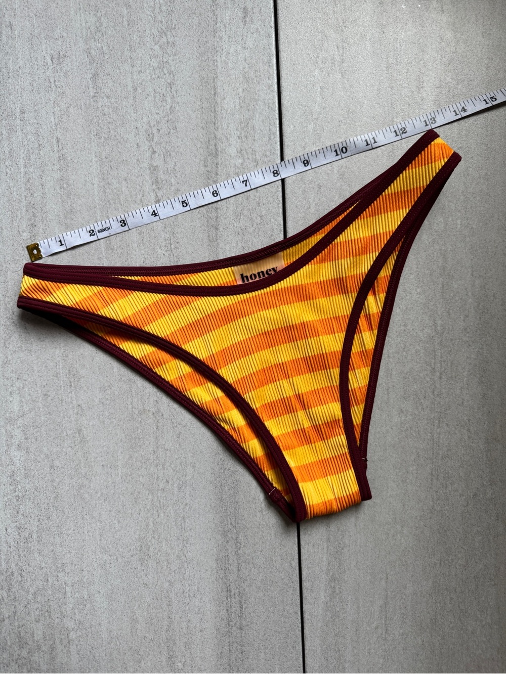Honey Swim Gold Coast Classic Ribbed Bottoms - Picture 10 of 11